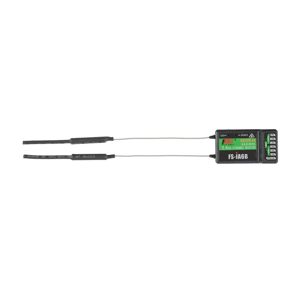 Globact Flysky FS-iA6B 6Ch Receiver 2.4G PPM Output with iBus Port Compatible Flysky i4 i6 i6X i10 Transmitter