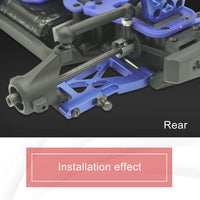Globact 4Pcs Steel Front & Rear Driveshaft Assembly Set Upgrades Parts for 1/18 LaTrax Teton/Desert Prerunner Replace 7650