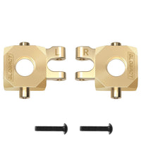 GLOBACT Brass Front Steering Blocks Knuckle 20g Counterweight for 1/18 TRX4M Upgrade Parts