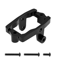 GLOBACT RC Servo Mount 6061-T6 for 1/18 TRX4M RC Crawler Upgrades Parts (Black)