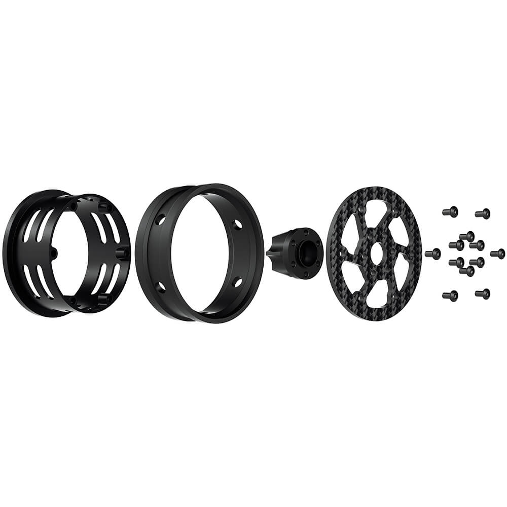 GLOBACT 1.9In Beadlock Wheels for 1/10 TRX4 TRX6 Axial SCX10 Capra