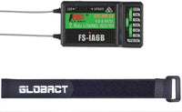 Globact Flysky FS-iA6B 6Ch Receiver 2.4G PPM Output with iBus Port Compatible Flysky i4 i6 i6X i10 Transmitter