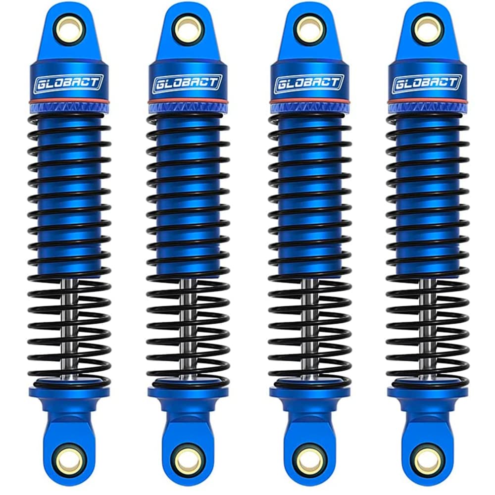 GLOBACT 52mm Aluminum Front & Rear Shocks for 1/18 TRX4M Upgrade Parts 4PCS