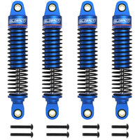 GLOBACT 52mm Aluminum Front & Rear Shocks for 1/18 TRX4M Upgrade Parts 4PCS